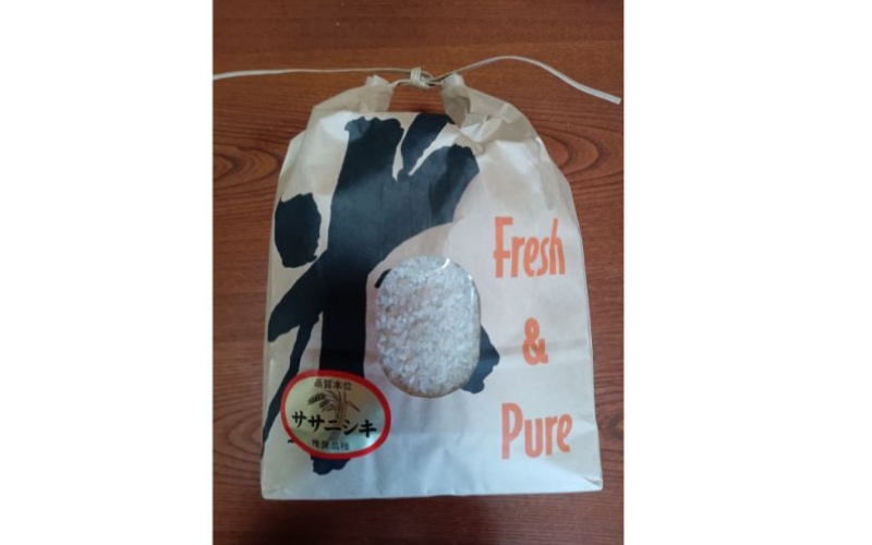 【令和7年産】◆西舘ファーム　美里町産ササニシキ3kg（精米）【数量限定】/ 米 お米 ささにしき 精米 玄米 新米　