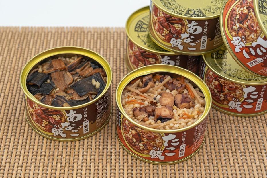 木の屋石巻水産　美里町直売所「木の屋のご飯缶」防災備蓄６缶セット