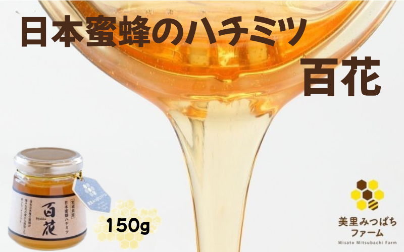 日本蜜蜂のハチミツ（150g）/ はちみつ みつばち ハチミツ 天然 日本蜂蜜 蜂蜜