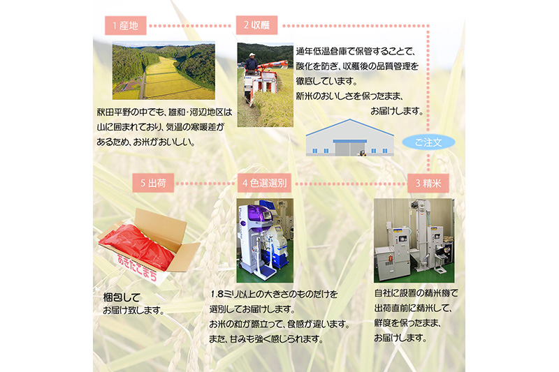 令和6年産 あきたこまちプレミアム 特別栽培米 5kg (5kg×1袋)