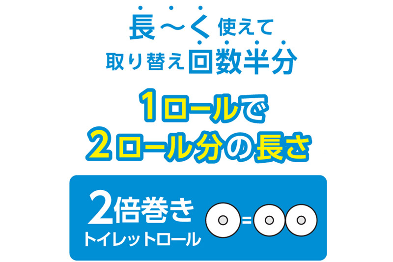 《6ヶ月ごとに2回お届け》定期便 トイレットペーパー スコッティ フラワーパック 2倍長持ち〈香り付〉12ロール(シングル)×4パック