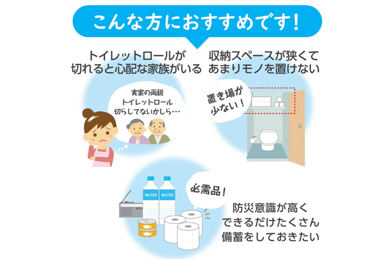 《6ヶ月ごとに2回お届け》定期便 トイレットペーパー スコッティ フラワーパック 3倍長持ち〈香り付〉4ロール(シングル)×2パック 秋田市オリジナル【レビューキャンペーン中】