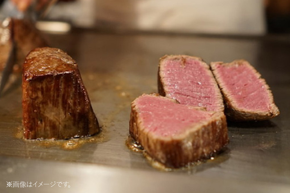 【ペアコース】秋田牛鉄板焼「銀座 五明」スペシャルコース・ペアリング付き 券  お食事券