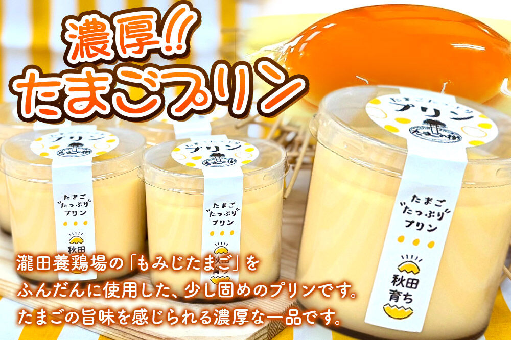 たまごの樹 濃厚たまごプリン 12個（6個入×2セット） [プリン お菓子 菓子 スイーツ 美味 もみじたまご 瀧田養鶏場]