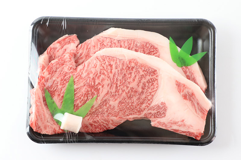 秋田県産 和牛ロース ステーキ用 420g(210g×2枚) 冷蔵 黒毛和牛 牛肉