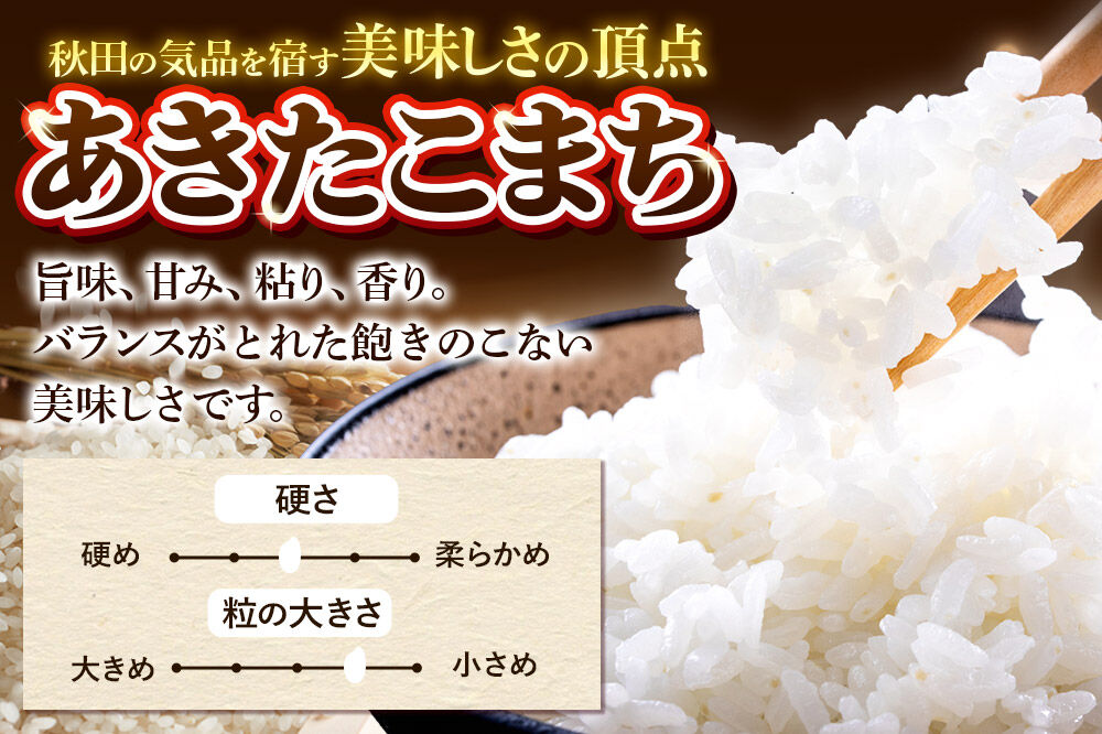 《令和7年産》《定期便5ヶ月》 米 あきたこまち 10kg（5kg×2袋） 【玄米】 秋田県産 [米 コメ 玄米 あきたこまち おいしい 美味しい 安全 自然の恵み 循環型農業 もみがら くん炭]