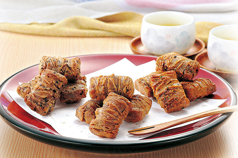 ぬれおかき 三種ミックス 9袋（3種×各3袋）甘口醤油味 胡麻味 七味唐辛子味 簡易包装 秋田いなふく米菓 [おかき せんべい 簡易包装 秋田 土産 ぬれおかき]