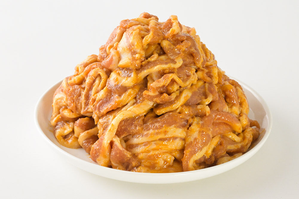 【期間限定・2027年2月下旬発送】豚トロ みそ味 1kg（500g×2袋）豚肉 冷凍 [小分け 松田畜産 国産 ぶた肉]
