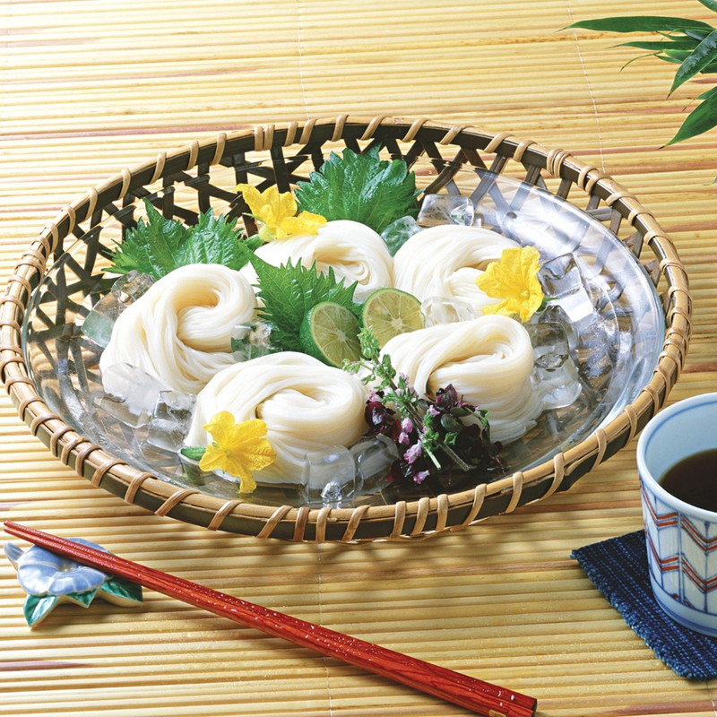 能代うどん 乾麺 2種食べ比べ 能代うどんセット(利尻昆布つゆ付) “輝”(かがやき)