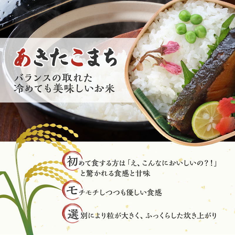 新米 9月下旬から順次発送 《定期便9ヶ月》【玄米】秋田県産 あきたこまち 5kg×9回 合計45kg アグリ檜山米 令和6年産