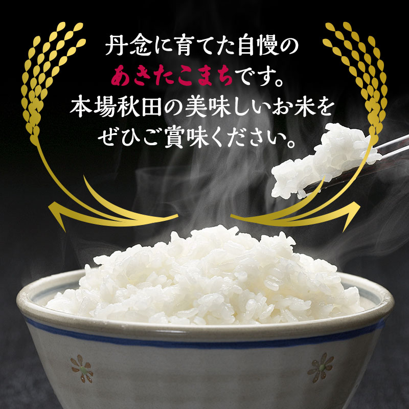 令和7年産 米 お米 《定期便6ヶ月》【無洗米】秋田県産 あきたこまち あきた種梅産こまち 杜の雫 こだわりの大粒 4.5kg×6回 合計27kg