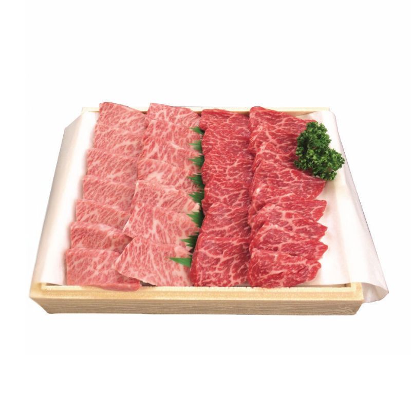 国産 鶴形牛 モモ バラ 焼肉用 500g (各250g) セット 詰め合わせ A4ランク A5ランク 牛肉 牛 肉 お肉 モモ もも肉 バラ肉 牛バラ 国産牛 国産牛肉 和牛 黒毛和牛 焼き肉 焼肉用肉 秋田 秋田県 能代市