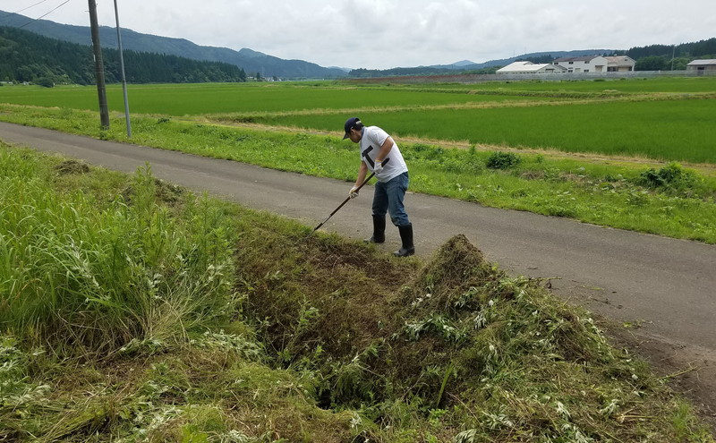 秋田県 能代市 空き家管理 空き地管理 故郷の空き家の庭や空き地の雑草の草刈りをします 対象地域：能代市