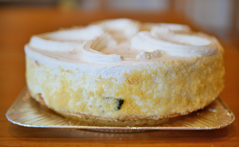 パンプキンケーキ 5号 1台 かぼちゃのケーキ 冷凍 ケーキのメルヘン 秋田県 老舗 誕生日 お祝い クリスマス ケーキ かぼちゃ