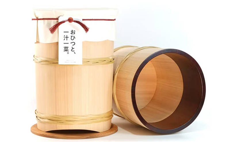 みそ櫃（味噌仕込み用木桶）出来高6kg用 キッチン用品 調味料入れ 保存容器 ご飯 みそ 木製 杉 かわいい おしゃれ おひつ 木のぬくもり 丁寧な暮らし キッチンツール