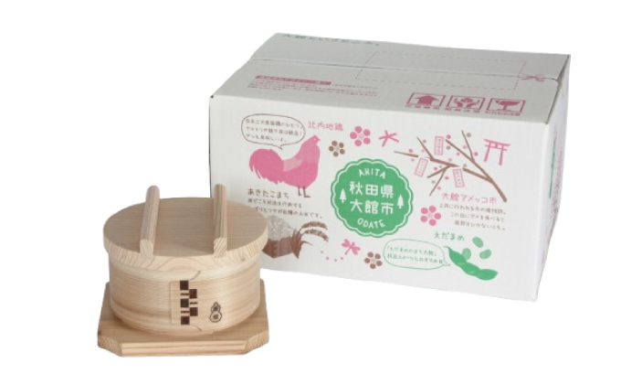 大館曲げわっぱ】和せいろ 五寸(2合) 【配送日指定不可】 310P6004