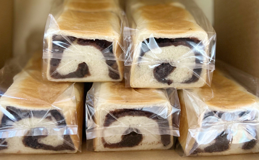 あん食パン（5本入り）　【85P3001】