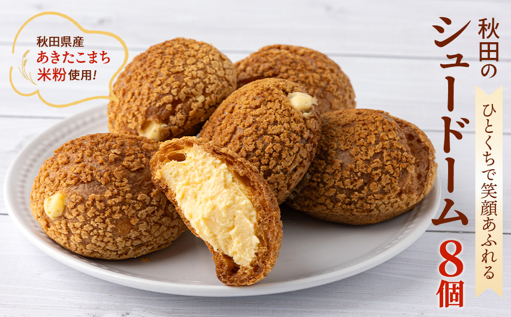 秋田のシュードーム　8個　箱入り　40P5616