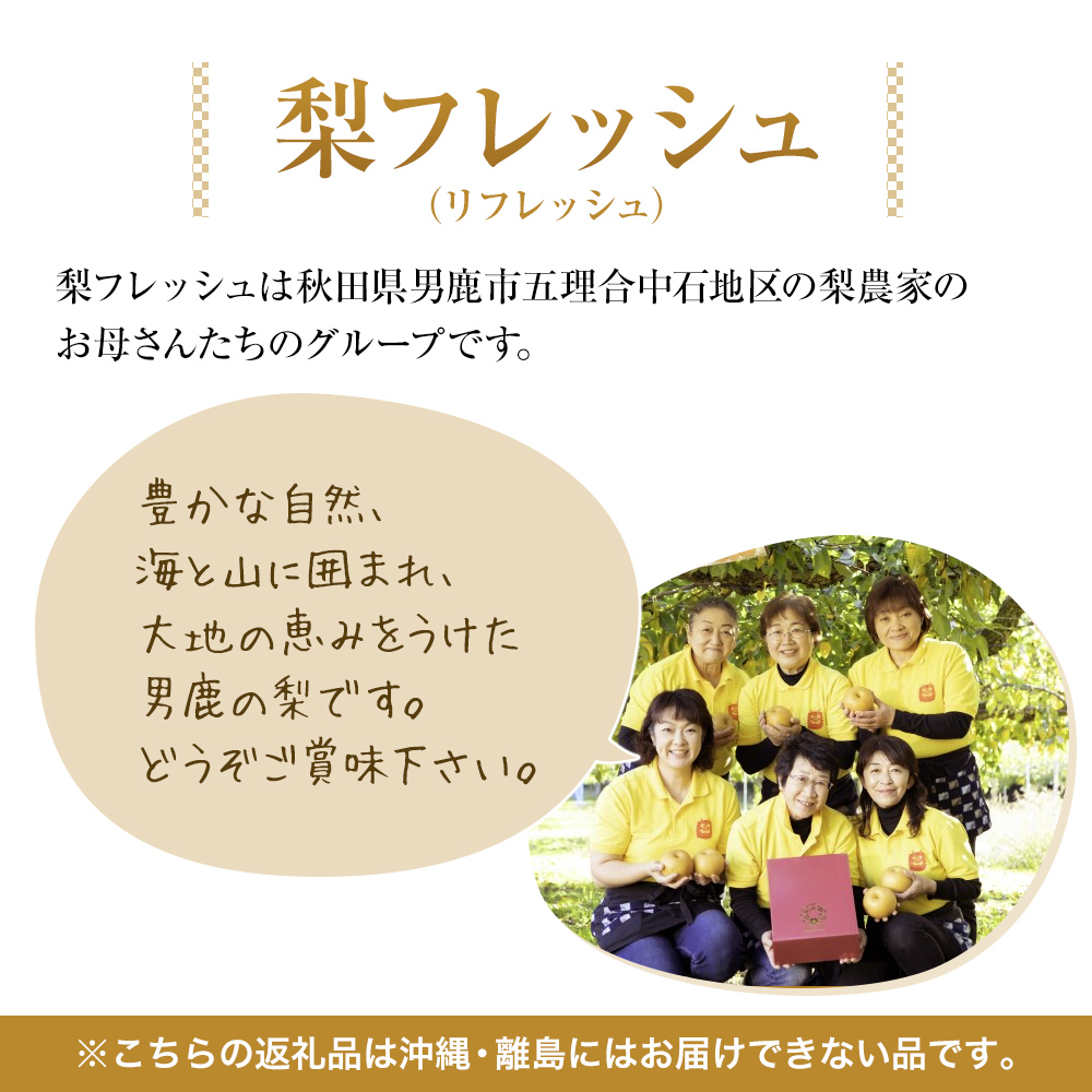 【令和7年度 早期予約】あきづき 梨 6玉（3L）