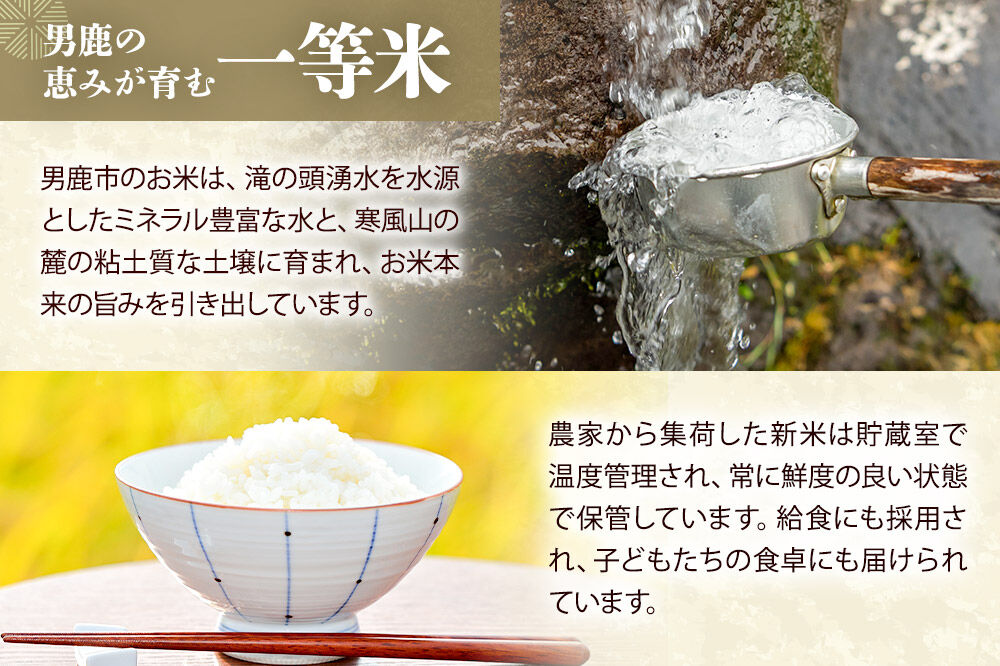 あきたこまち ＜令和8年産 新米受付＞ 玄米 20kg（10kg×2袋） 吉運商店 [新米 先行受付 米 こめ コメ 玄米 あきたこまち 秋田県 男鹿市]