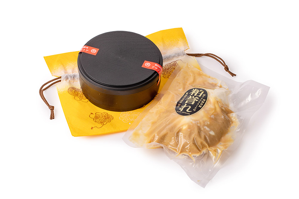 粕誉れ（いぶりがっこ入り）クリームチーズ 酒粕漬 日本酒やワインのおつまみに 