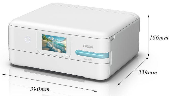 EPSON エコタンク搭載 インクジェットプリンター EW-M757TW[F14109]