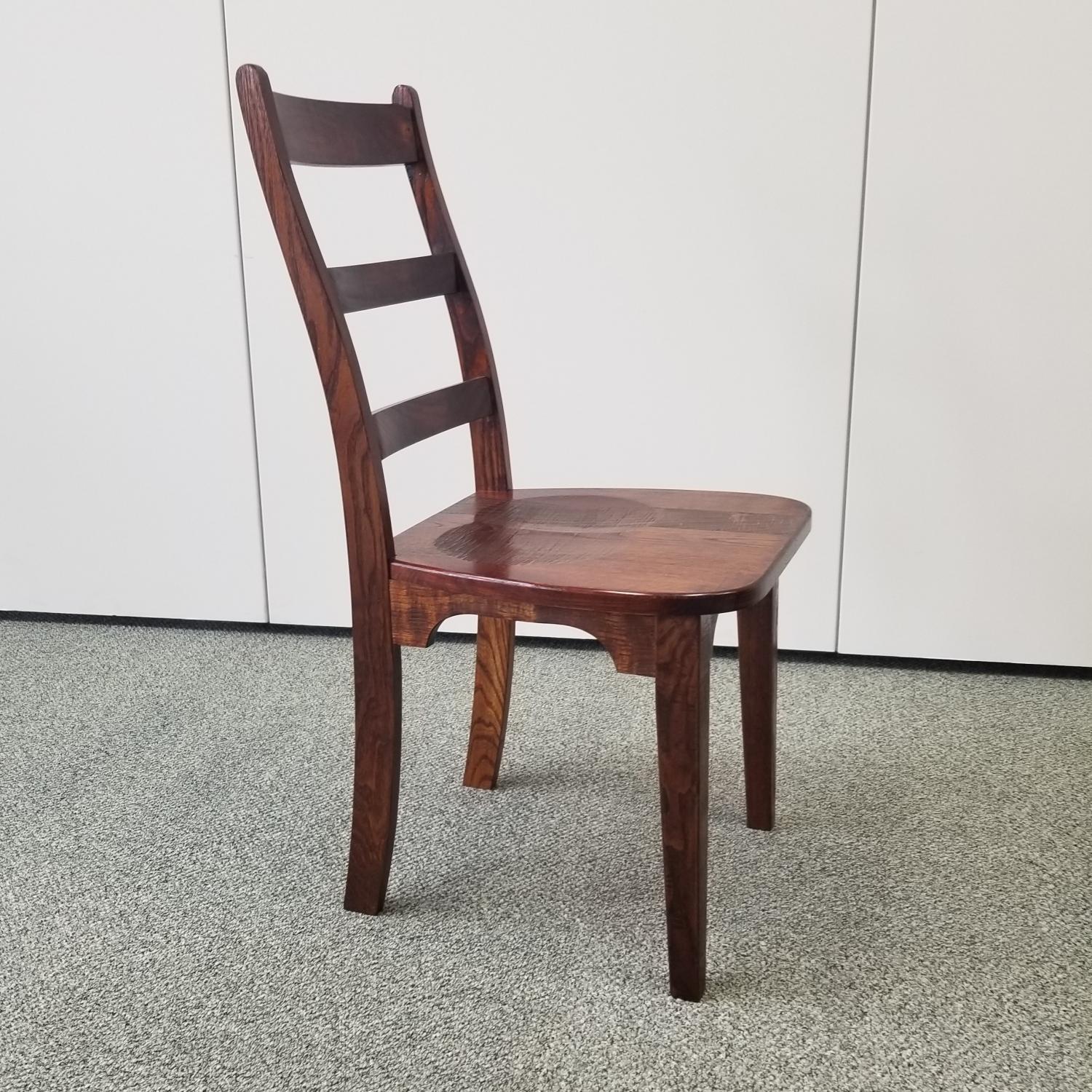 ハイバックチェアー 椅子 いす イス ハイバック 背もたれ ダイニングチェア 木製チェア 食卓椅子 高座椅子 アンティーク調 高級 インテリア 家具 レトロ 和モダン 和室【(有)高松木工】[F8804]