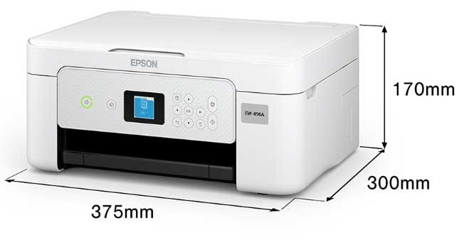 EPSON Colorio インクジェットプリンター EW-456A ホワイト インクジェット複合機 インクジェット エプソン ふるさと納税 プリンター コピー機 印刷 人気 ランキング 【(株)たなか】[D5-14101]