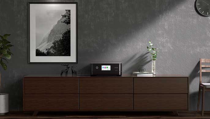 EPSON Colorio インクジェットプリンター EP-887AB ブラック インクジェット複合機 インクジェット エプソン ふるさと納税 プリンター コピー機 印刷 人気 ランキング 【(株)たなか】[F14112]