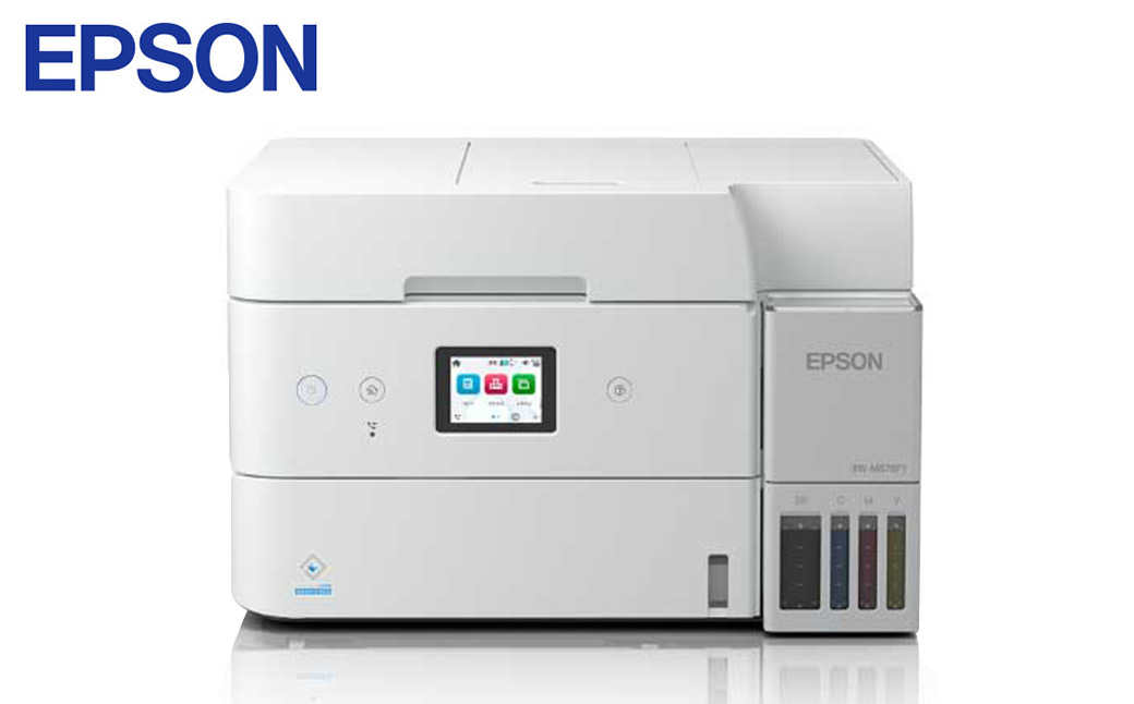 EPSON エコタンク搭載 インクジェット複合機 EW-M678FT プリンター 複合機 コピー機 プリント 印刷 コピー 家庭用 プリンタ スキャン 【(株)たなか】[F14118]