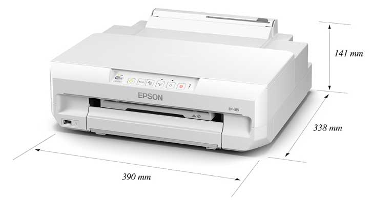 EPSON Colorio インクジェットプリンター EP-315 ホワイト インクジェット複合機 インクジェット エプソン ふるさと納税 プリンター コピー機 印刷 人気 ランキング 【(株)たなか】[I7-14101]