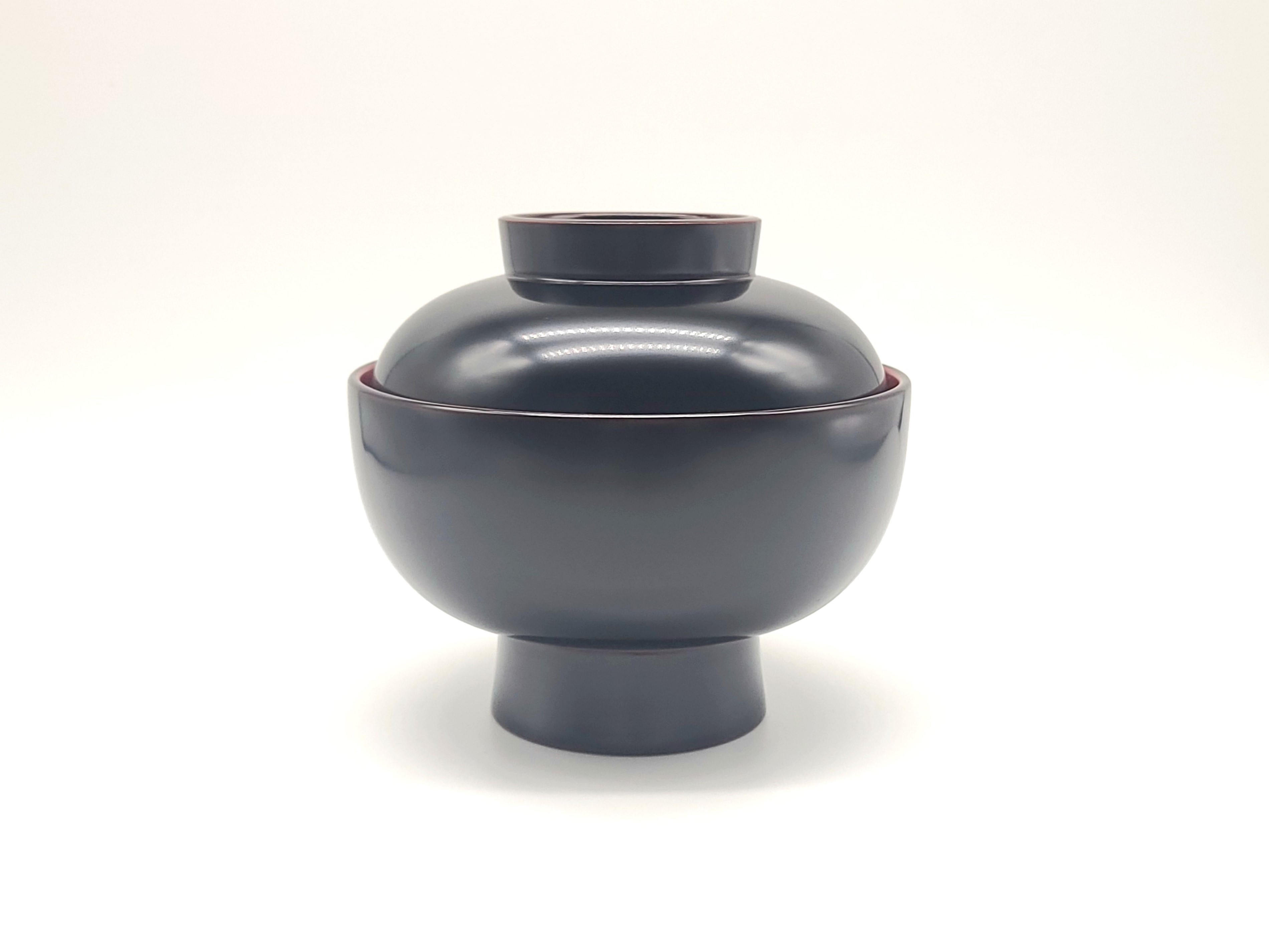 川連漆器 雑煮椀 溜内朱【佐藤豊八商店】[C5802]