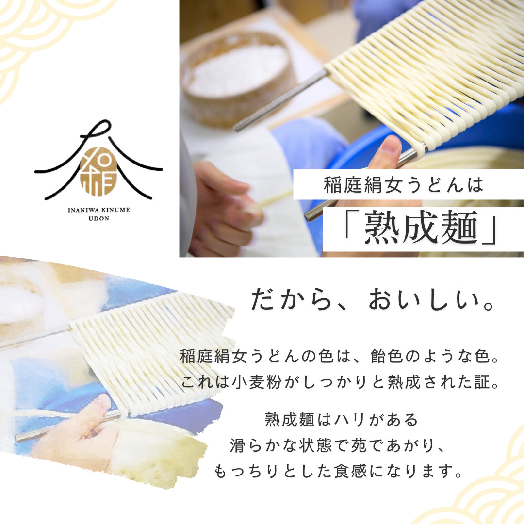 稲庭うどん180g×12袋 かつお一番だしつゆ付きセット ふるさと納税 秋田県 稲庭うどん つゆ セット 【(有)稲庭絹女うどん】[B6-0202]
