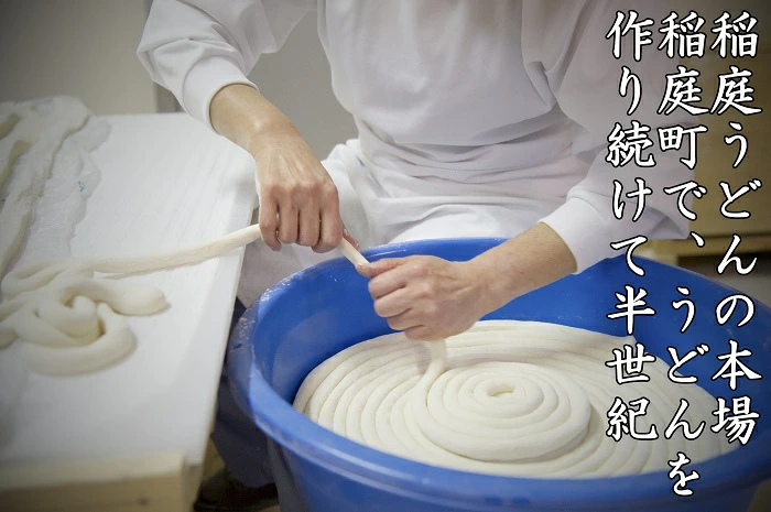 稲庭うどん180g×12袋 かつお一番だしつゆ付きセット ふるさと納税 秋田県 稲庭うどん つゆ セット 【(有)稲庭絹女うどん】[B6-0202]