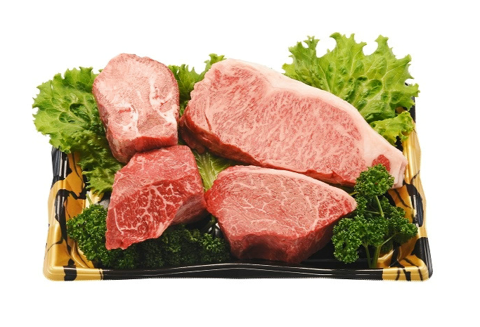 みなせ牛（秋田産黒毛和牛）ステーキブロック4点セット【みなせミートセンター】[E1801]