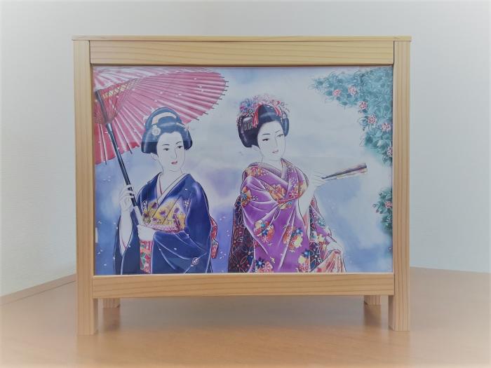 秋田杉ミニ七夕絵どうろう【杉の香りに癒される】【株式会社たなか】[F8203]