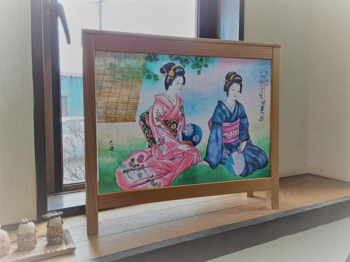 秋田杉ミニ七夕絵どうろう【杉の香りに癒される】【株式会社たなか】[F8203]