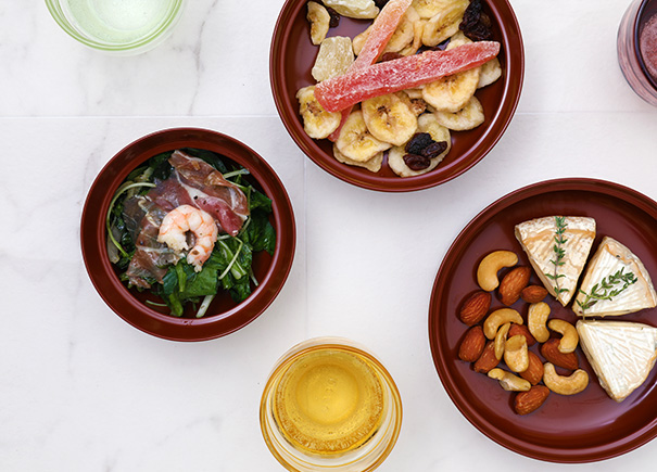 aeru 川連漆器のこぼしにくい器 深皿 べんがら【(株)和える】[N5-15601]