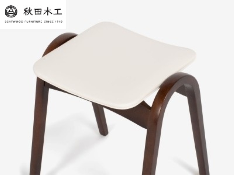 秋田木工】スツール「No.202」【不変の美しさと機能性】【秋田木工