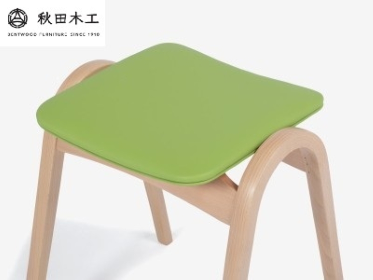 【秋田木工】スツール「No.202」【不変の美しさと機能性】【秋田木工】[E7402]