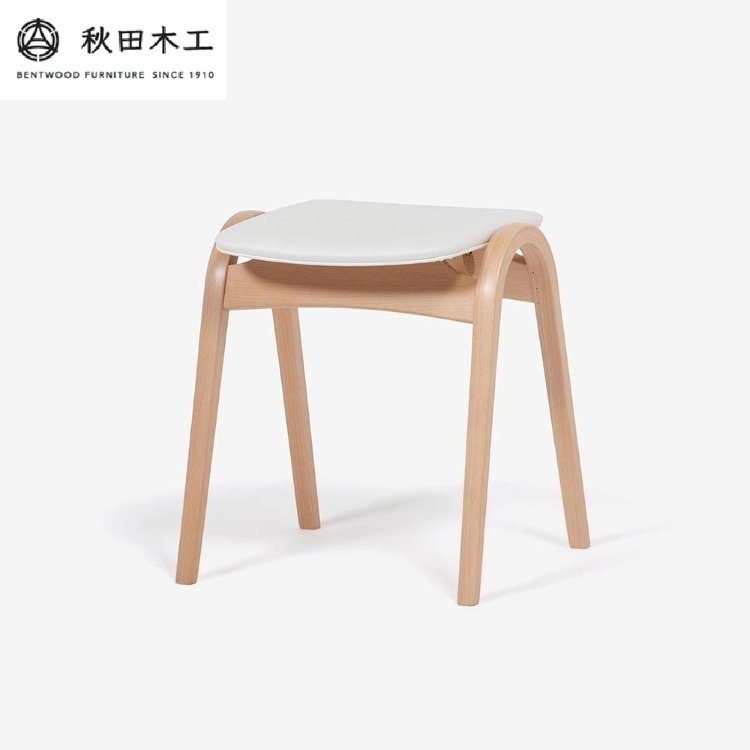 【秋田木工】スツール「No.202」【不変の美しさと機能性】【秋田木工】[E7402]