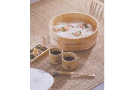 稲庭手延うどん10袋・そうめん10袋詰合せ  【稲庭手延製麺(株)】[C3-0901]
