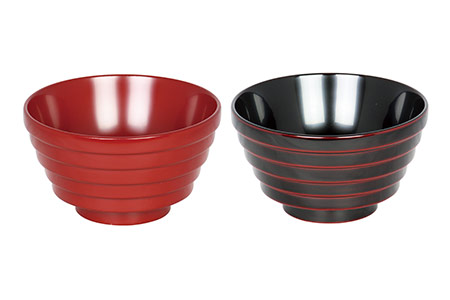 川連漆器 夫婦椀 リーニュ【阿部健吉商店】[C5302]