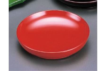 川連漆器 6寸会席皿 5枚揃【寿次郎漆工芸】[I6001]