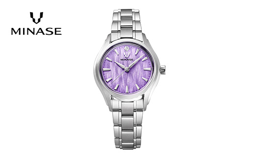 MINASE時計 LunaArch ブレスレットタイプ（UG01-M01NVL-SSB）【協和精工株式会社】[F11916]