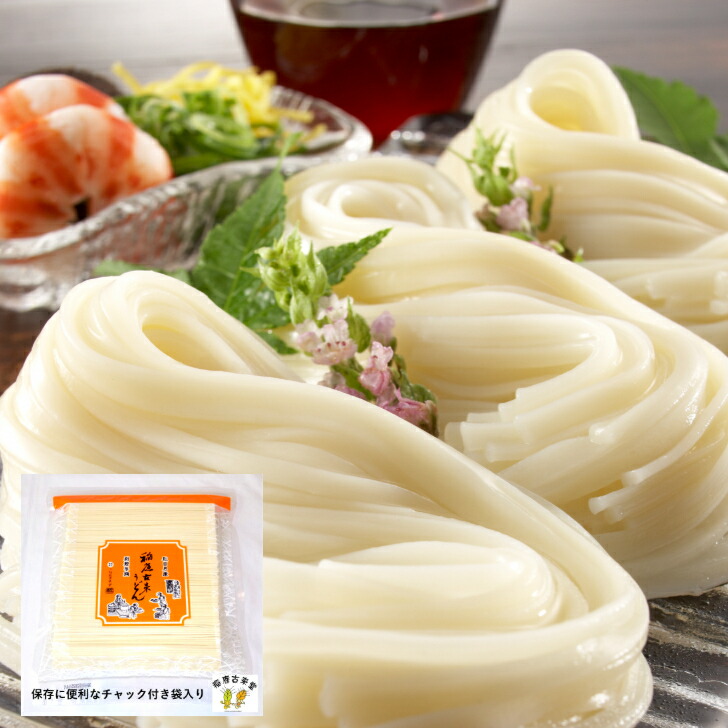 稲庭古来うどん 2,400gチャック付・つゆ付[稲庭古来堂][B5-1403]