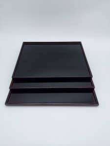 重なるトレー 3枚組【丸利漆工所】[I5702]