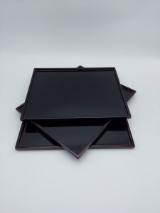 重なるトレー 3枚組【丸利漆工所】[I5702]