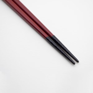 川連漆器 使いやすい夫婦角箸【寿次郎漆工芸】[B1-6001]