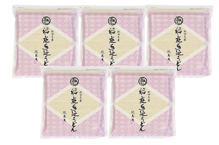 稲庭手延うどん 650g×5袋【稲庭手延製麺】[B3-0901]